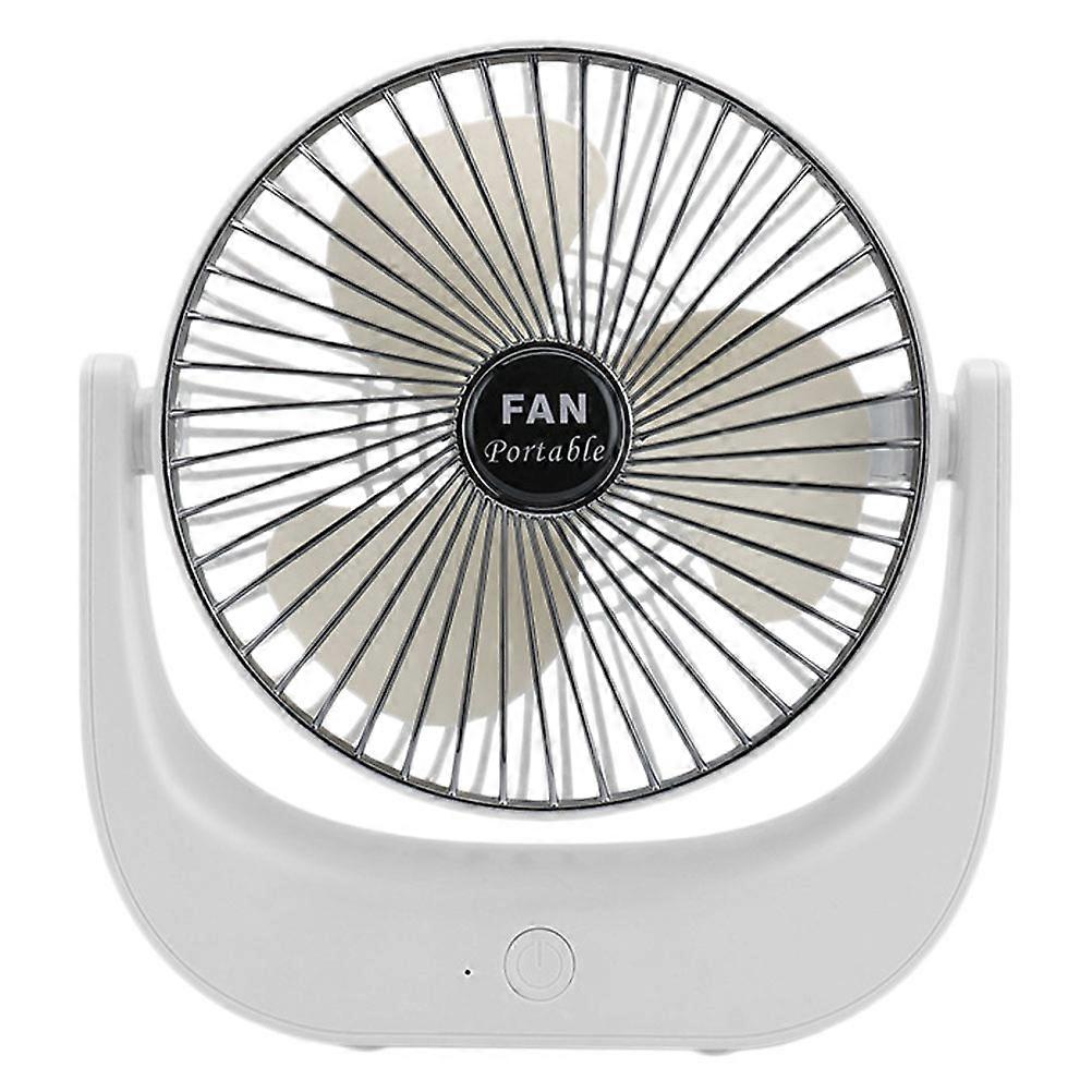 Portable Mini Fan Usb Wireless Desk Fan Angle Adjustable Quiet Operation Desktop Fan for Dormitories Home Office 1Pack Black