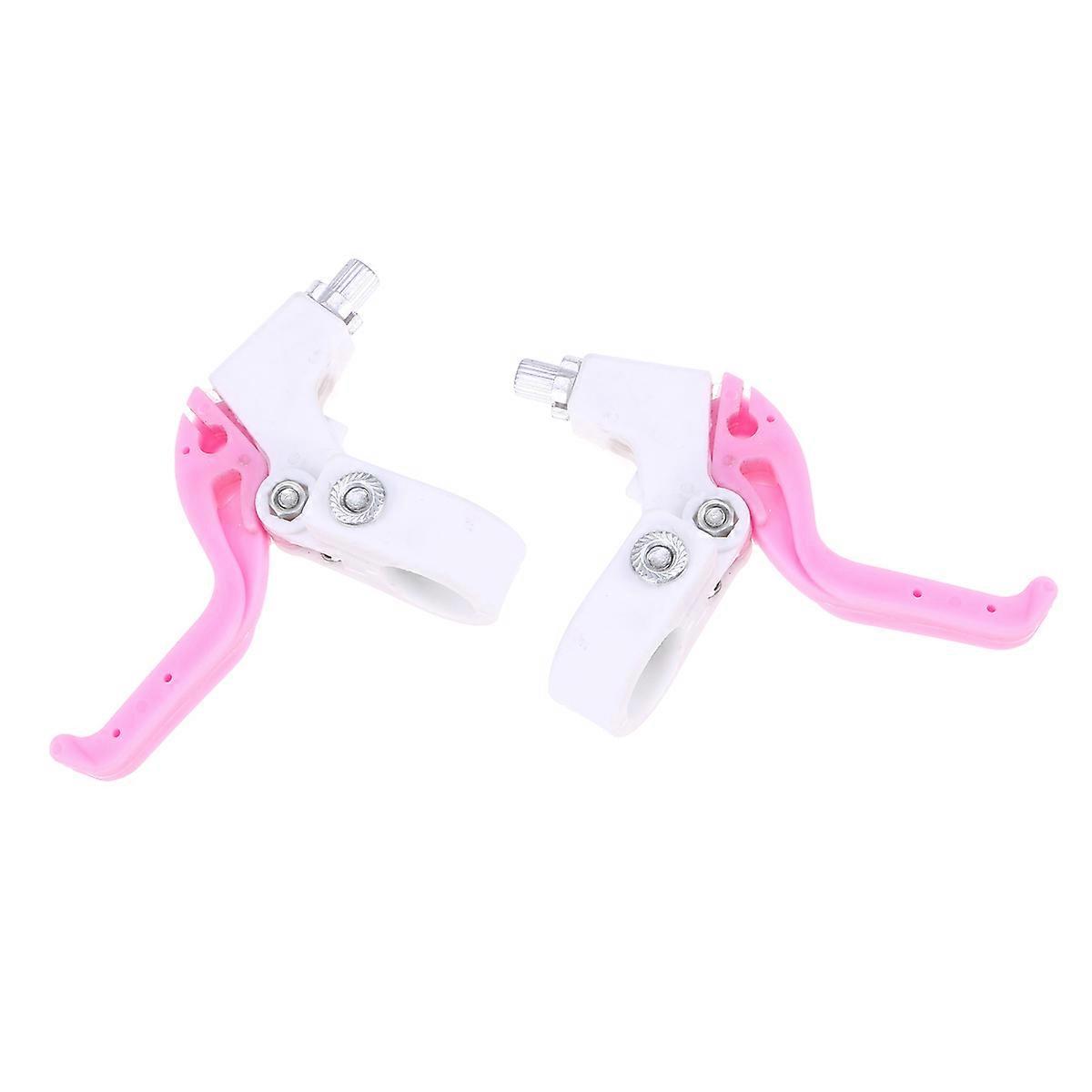 Bicycle Brakes for Kids Round Style Brake Handle Covers 1Pair Pink Suitable for 2.2cm Diameter Handlebar