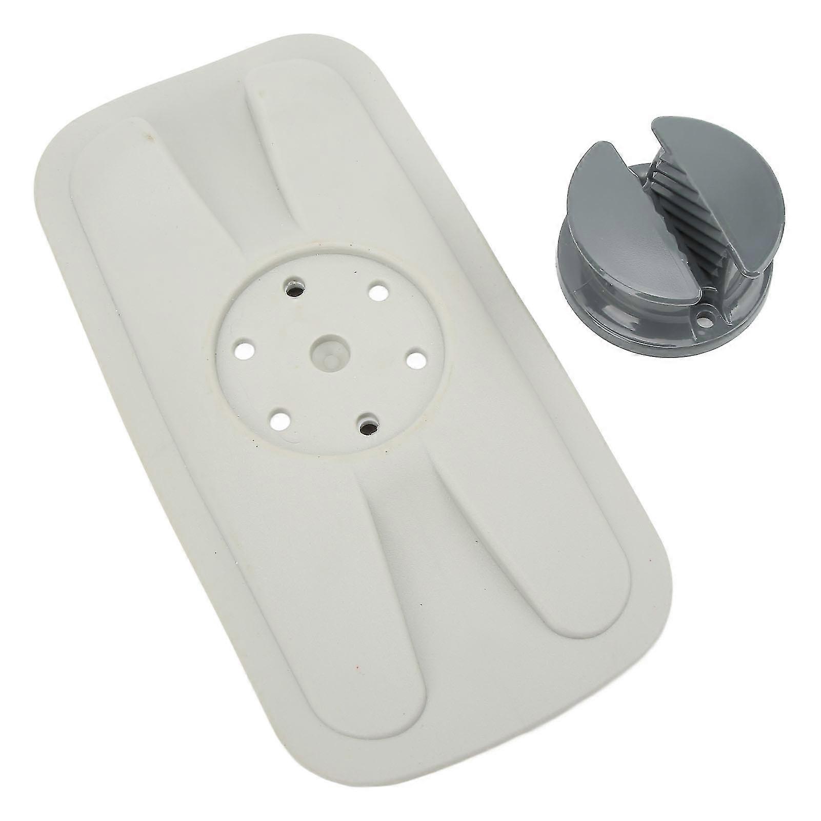 Heavy Duty Dock Anchor Base Cleat with Rope Tightening System - Secure Anchor Base for Inflatable Boats, Kayaks, and Canoes