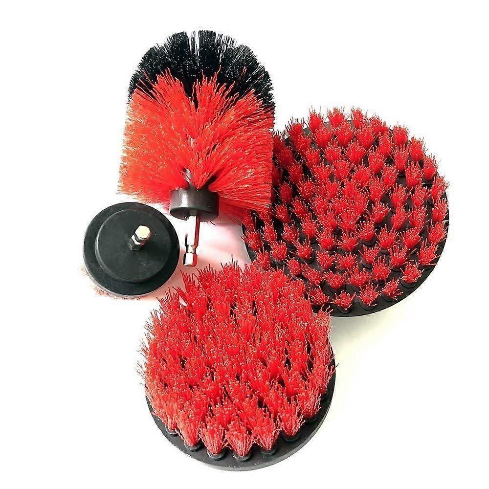 Drill Brush Wheel and Abrasive Drill Brush Attachment Drill Brushes Attachment Scrubber Cleaning Kit