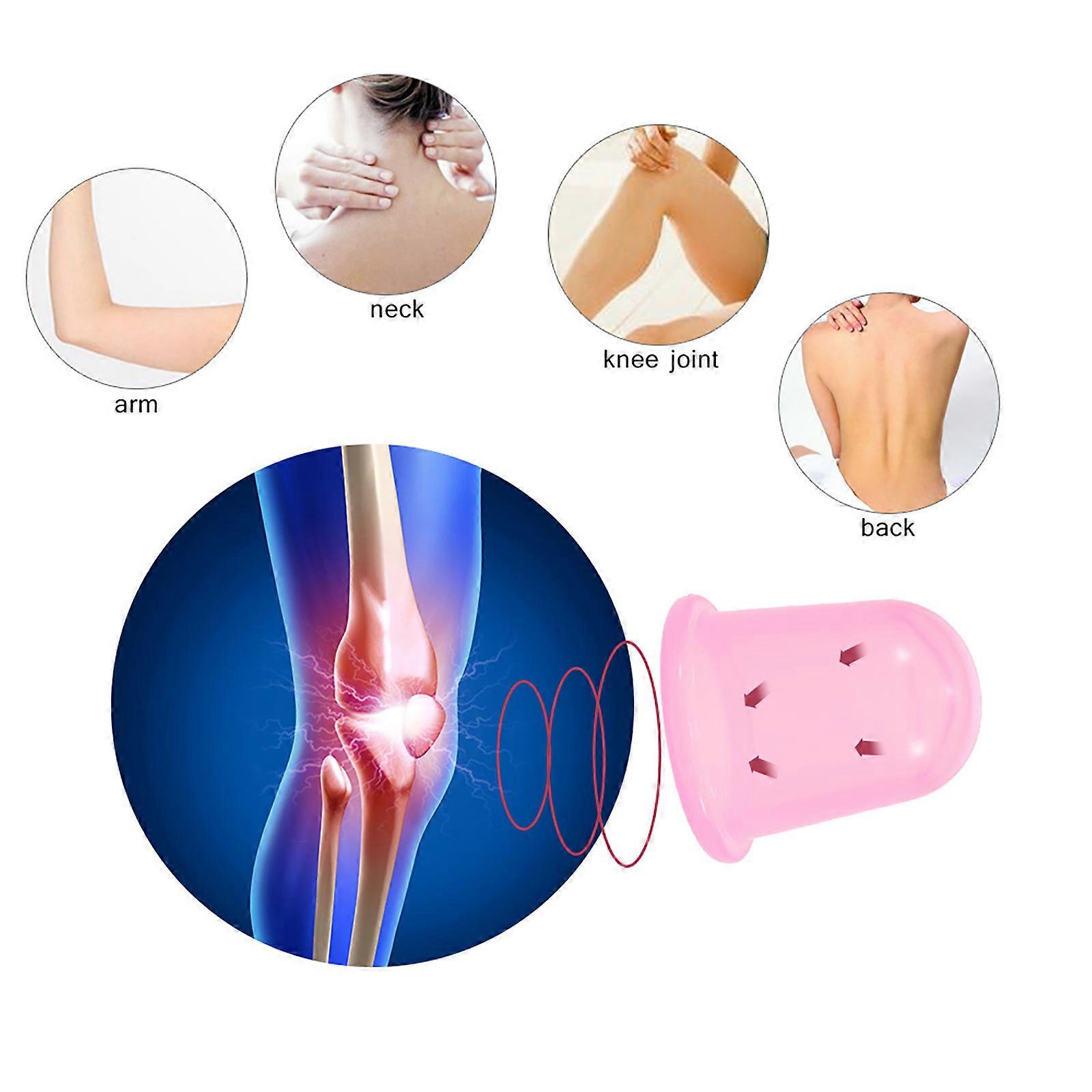 Silicone Cupping Desiccant 4 Sizes Pink