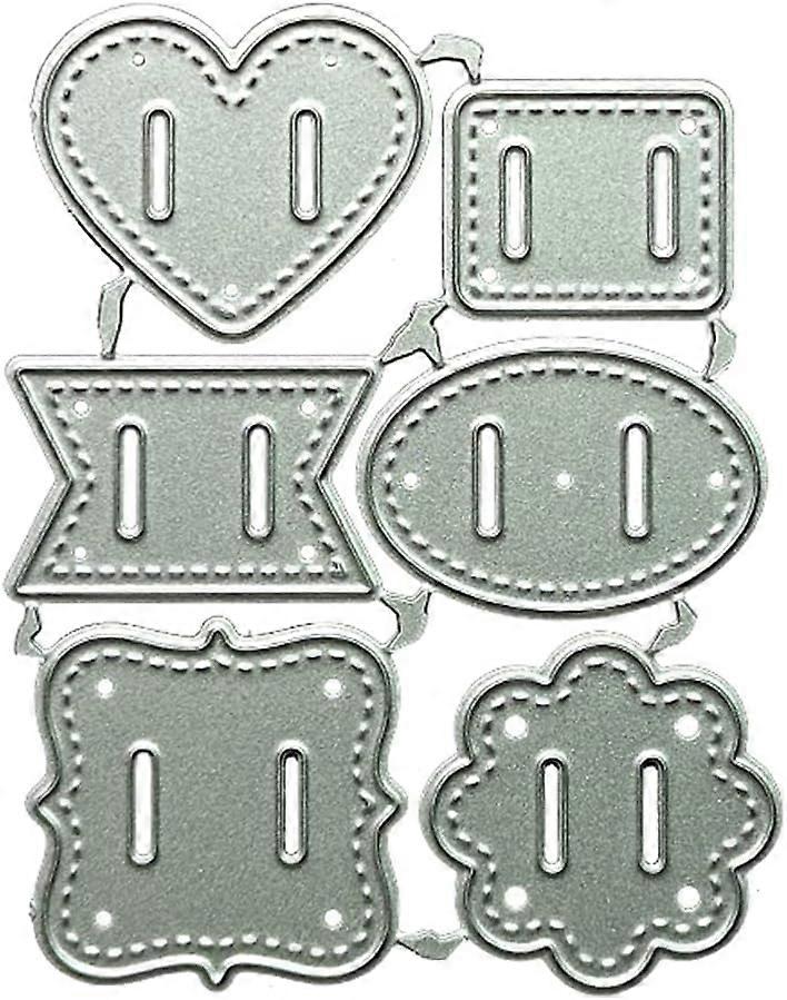Cutting Dies Metal Stencil Set for DIY Scrapbooking, Photo Album Embossing, Card Making, and Paper Crafting