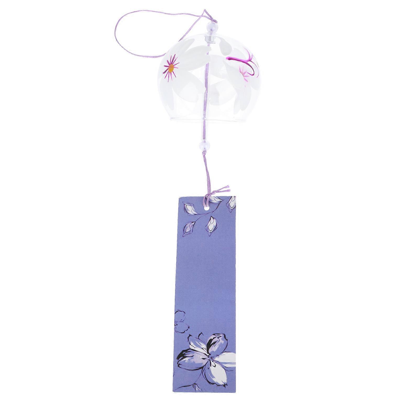 Here's a polished product description for your **Japanese Style Glass Wind Chime**:
### π **Japanese Style Glass Wind Chime β White Design |
