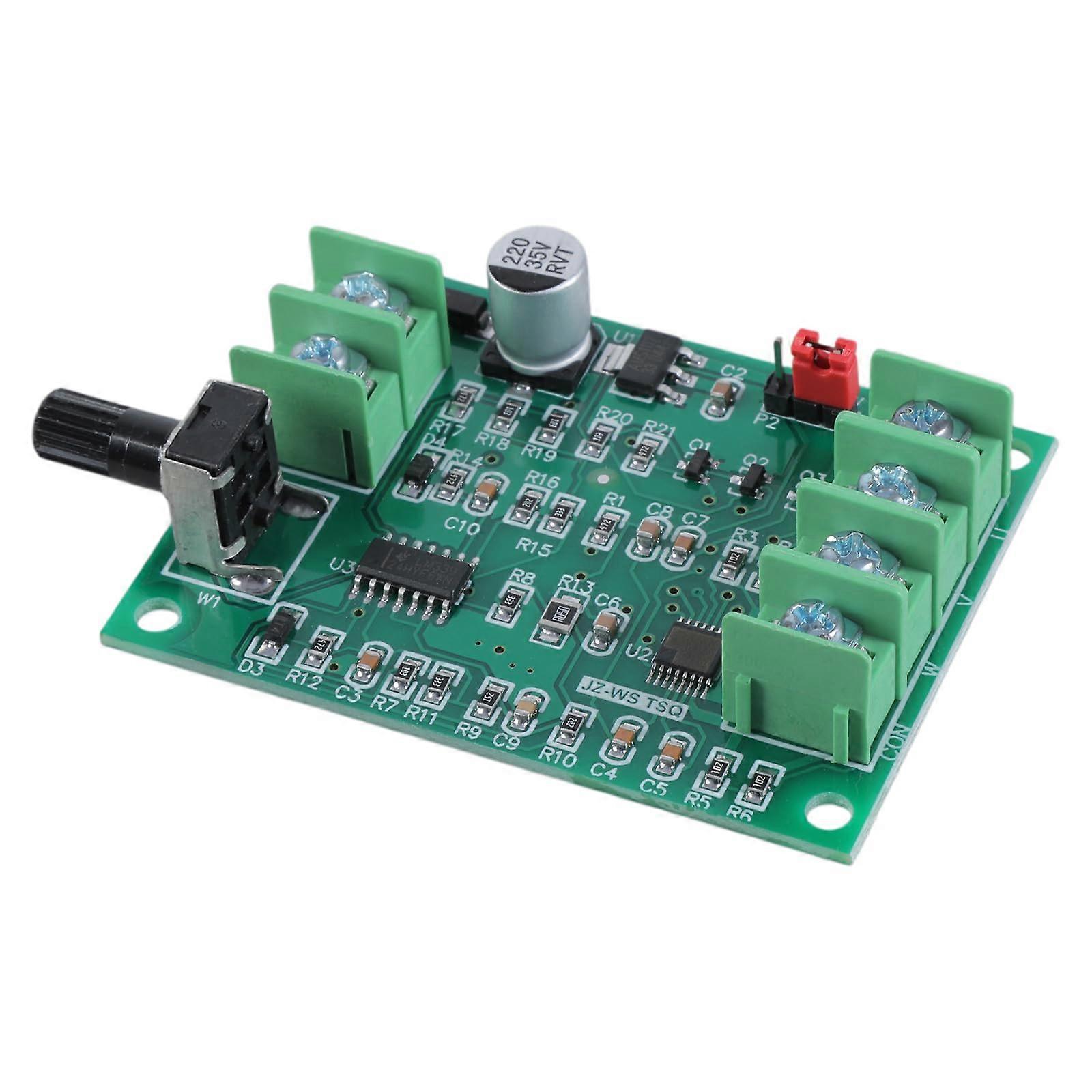 DC 7–12 V brushless motor driver board for precise speed control and versatile applications