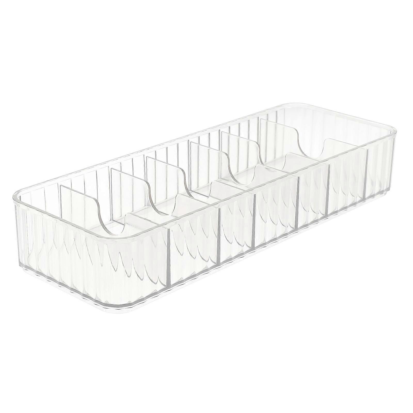 Wire Organizer Box Cord Storage Bin Rectangular Durable As Material Office Use 1Pack