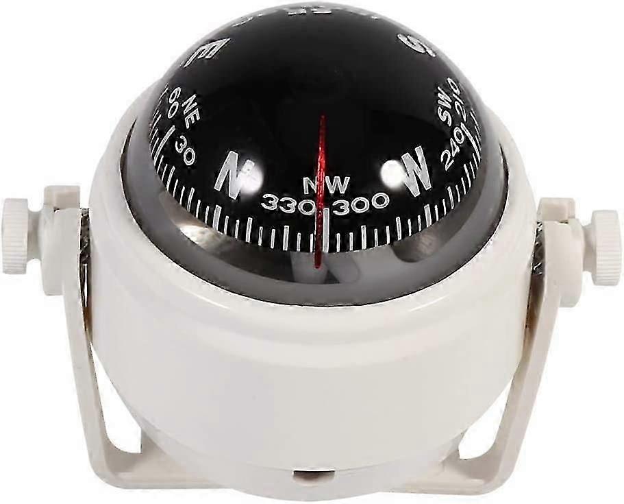 Boat Compass, Waterproof Ship Compass Portable Boat Bracket Mounted Compass
