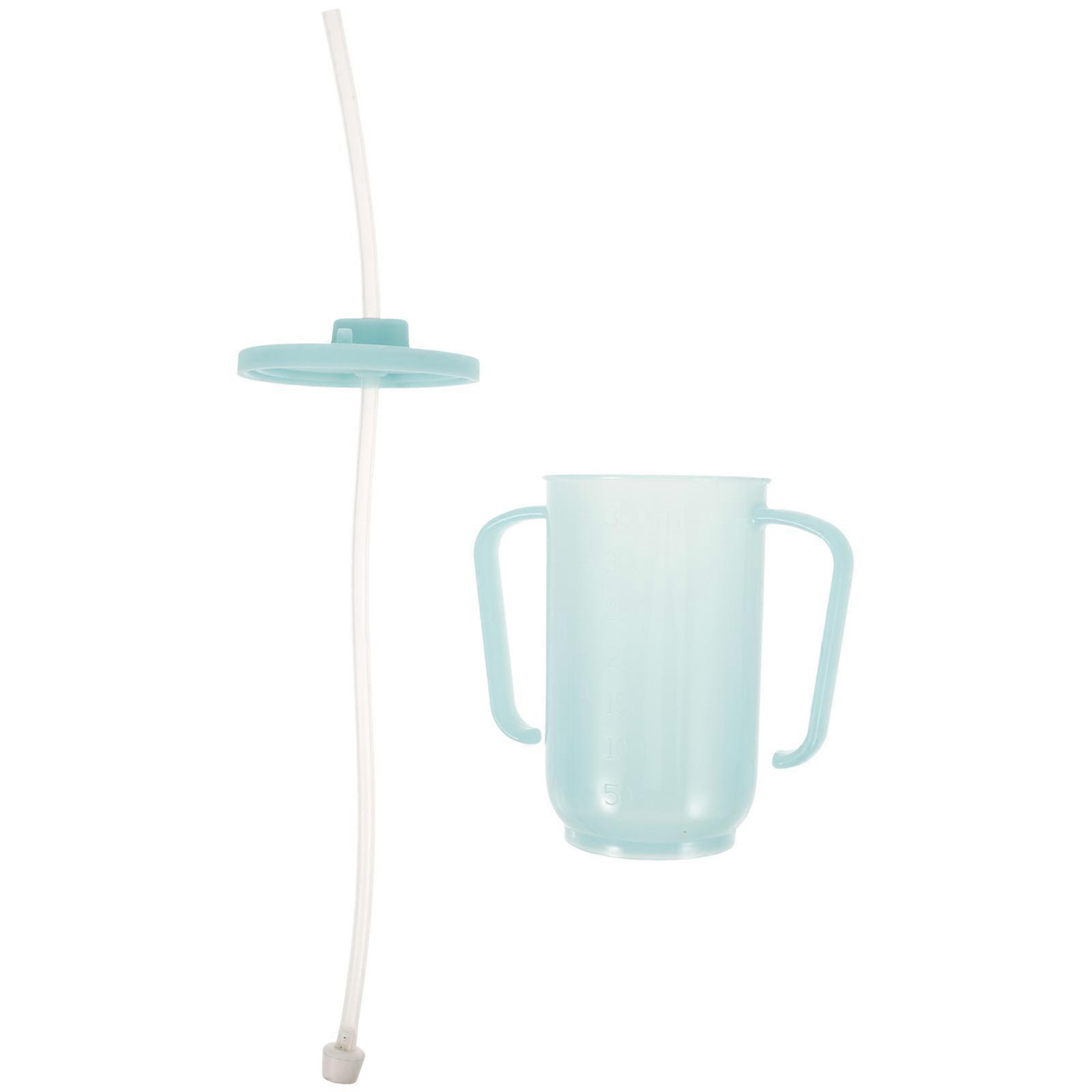 Practical Water Cup For Disabled Individuals Designed For Daily Use With Choking Prevention Feature In Sky-Blue Color 1Pcs