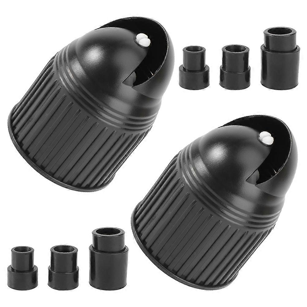 Aquarium Wave Maker Pump Head Water Circulation Filtration Realistic Ocean Environment Quiet Operation 2Sets Black