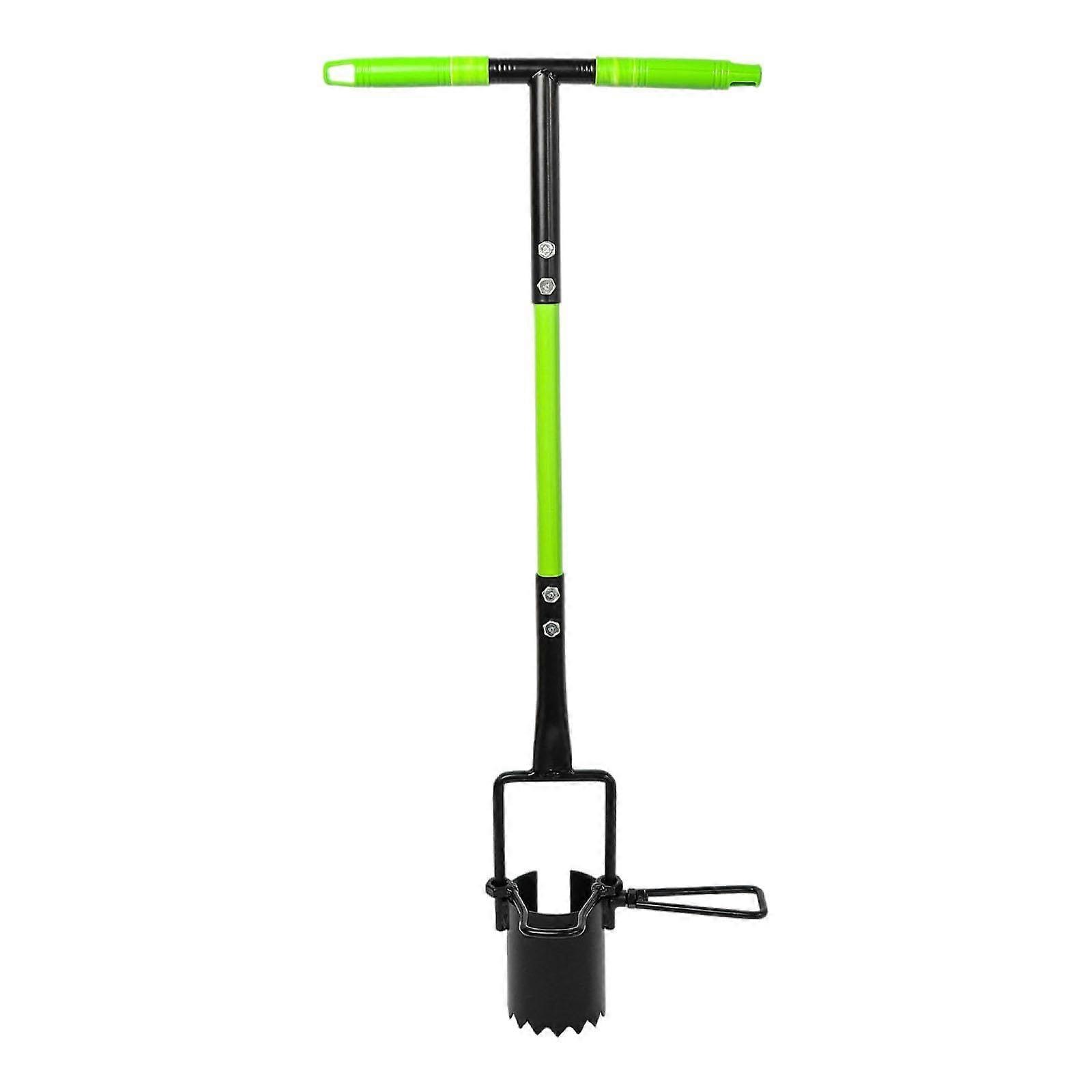Long Handle Manual Seedling Transplanter for Vegetable Planting, Durable Garden Tool, Ergonomic Design