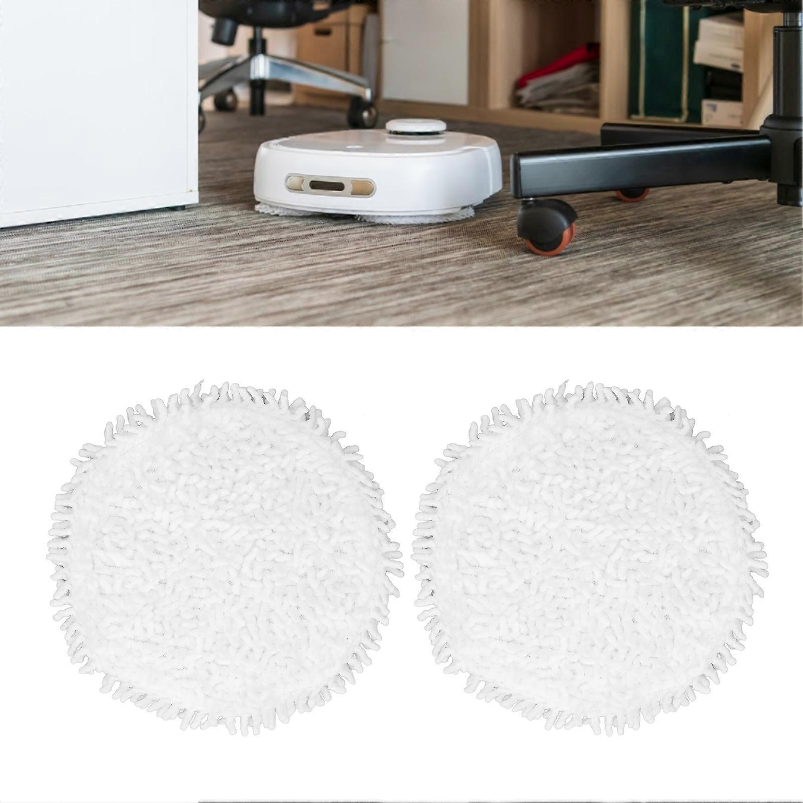 2PCS Sweeping Machine Cloths Reusable Sweeper Pad Replacement Floor Mopping Cleaning Cloth 