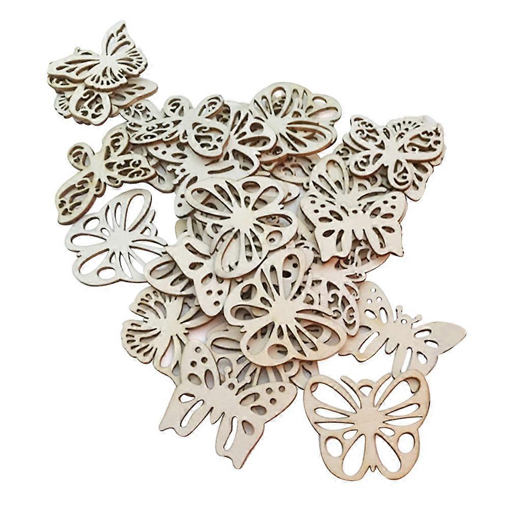 30pcs Beige Wooden Slices for DIY Crafts and Decorations Perfect for Creative Projects and Parties