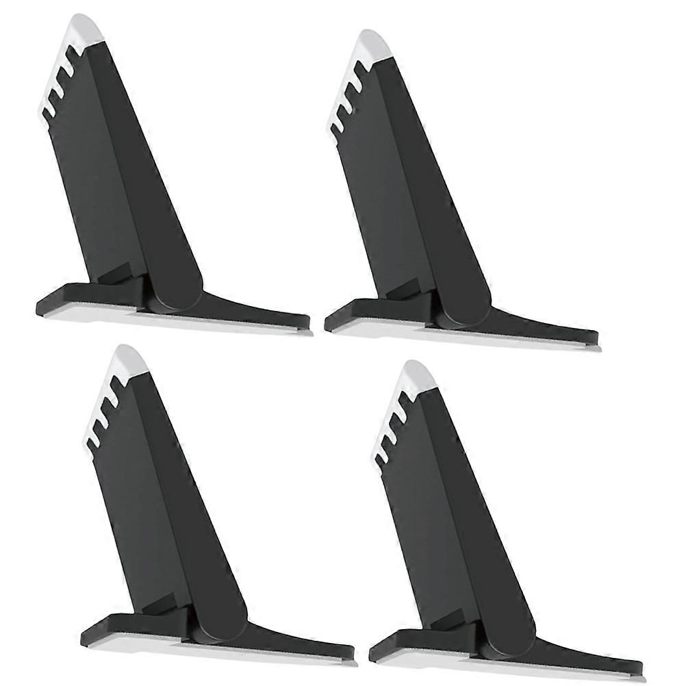 Laptop Stand Foldable Laptop Riser For Home Users Black Compact Stability