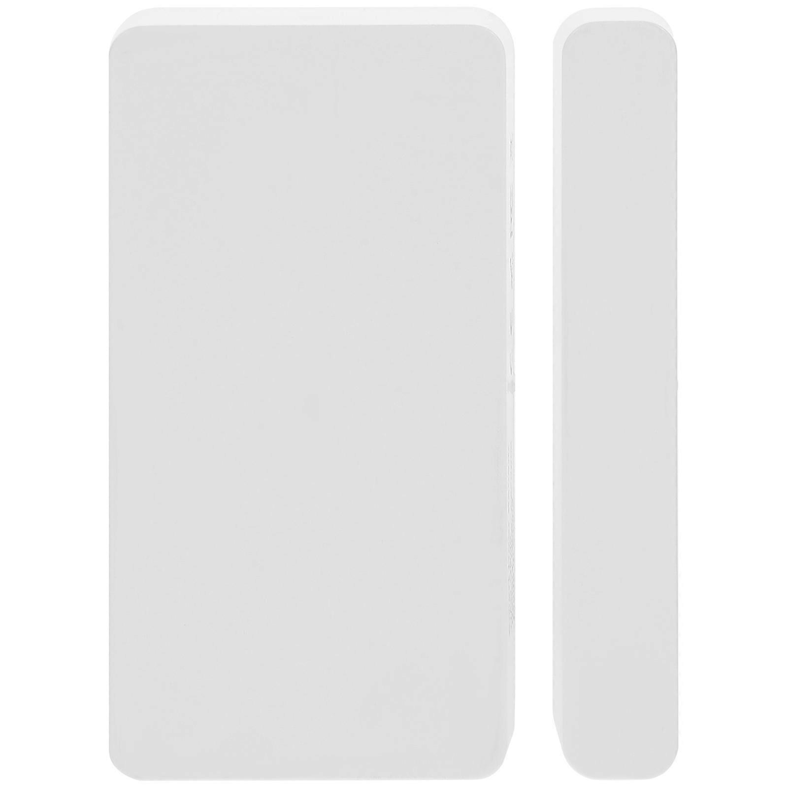 Smartphone Remote Control Wifi Door Alarm System For Indoor Use Magnetic Triggered Function 8.20X4.20X1.60cm White 1Set