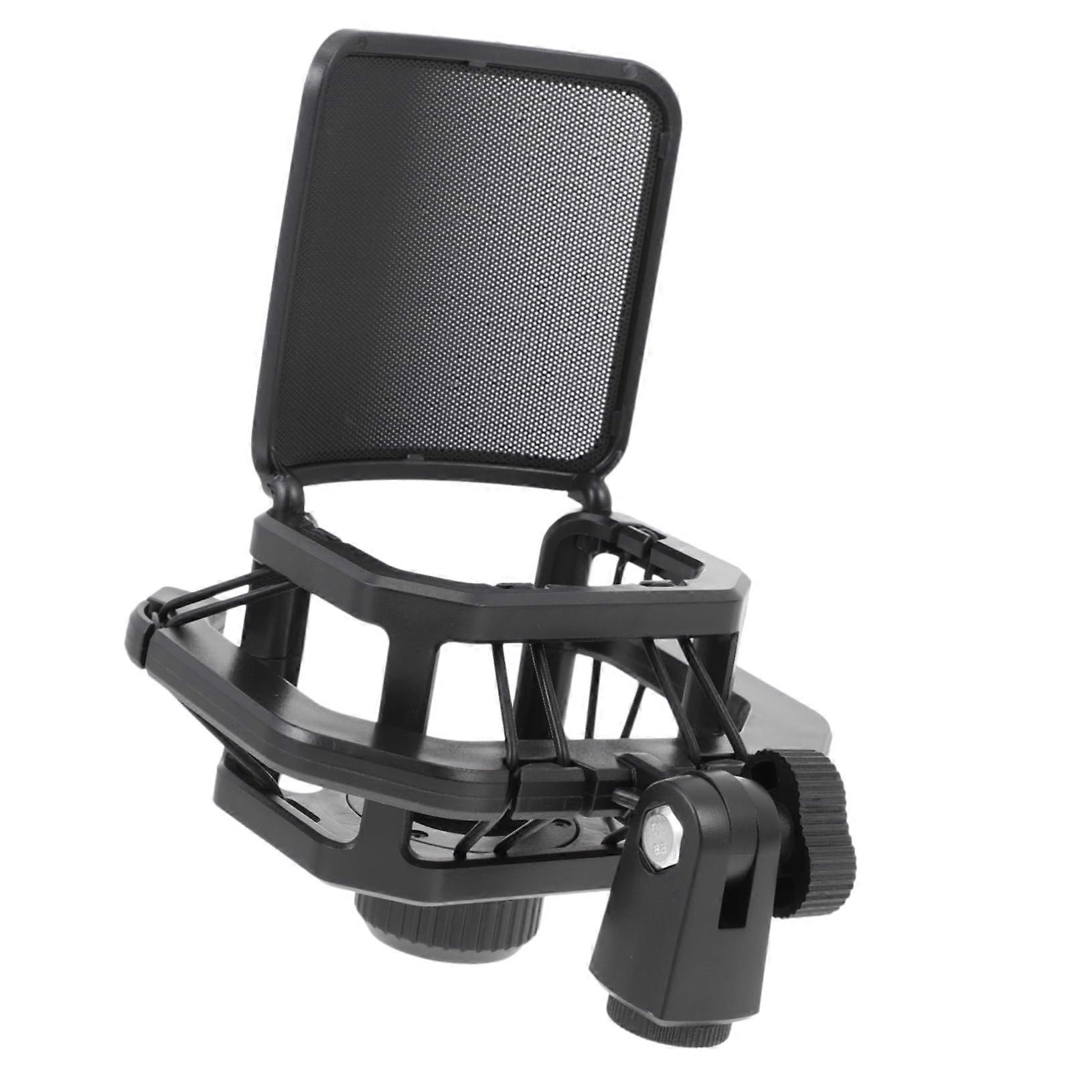 1 pièce antichoc microphone support de support de support de choc support de table noir