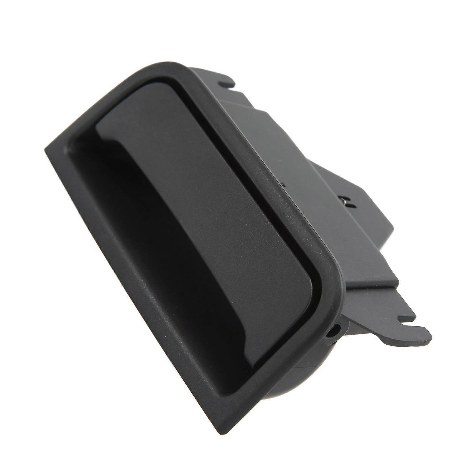 Center Console Armrest Latch Handle Plate Replacement for Silverado 1500 2014‑2018 Black 