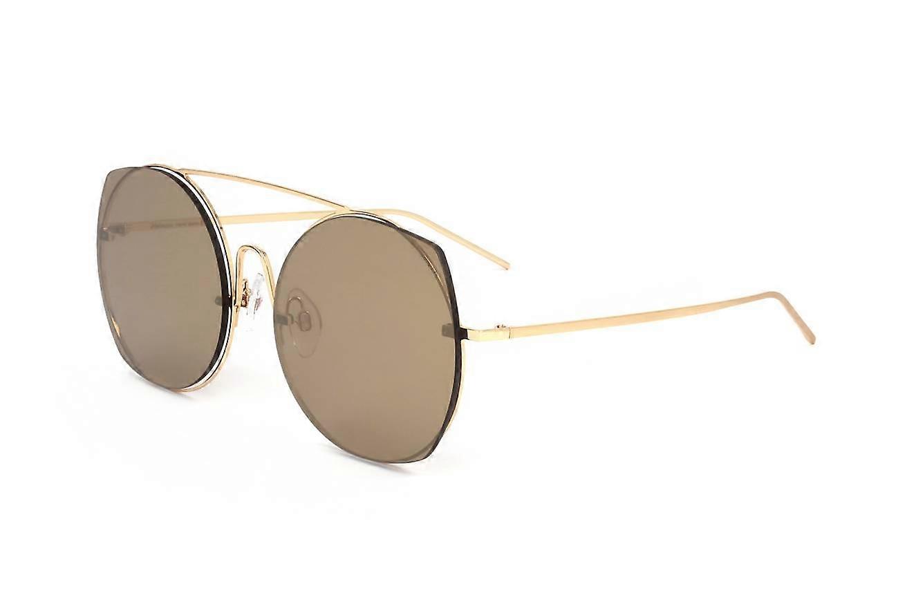 Sunglasses Hickmann HI3067 04C GOLD 56/19/145 WOMAN