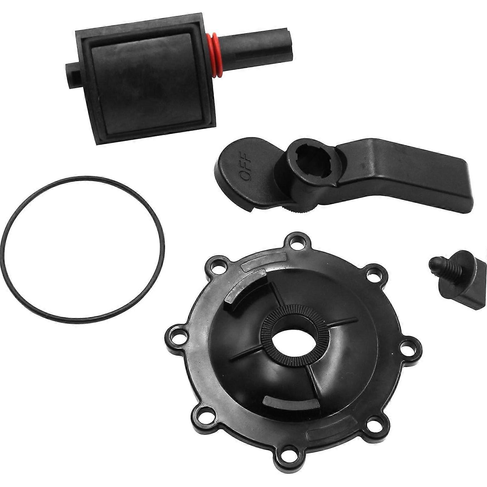 Pool Valve Rebuild Kit With Handle Knob, Valve Covers, Improves Flow, Fits 4715 4716 Models