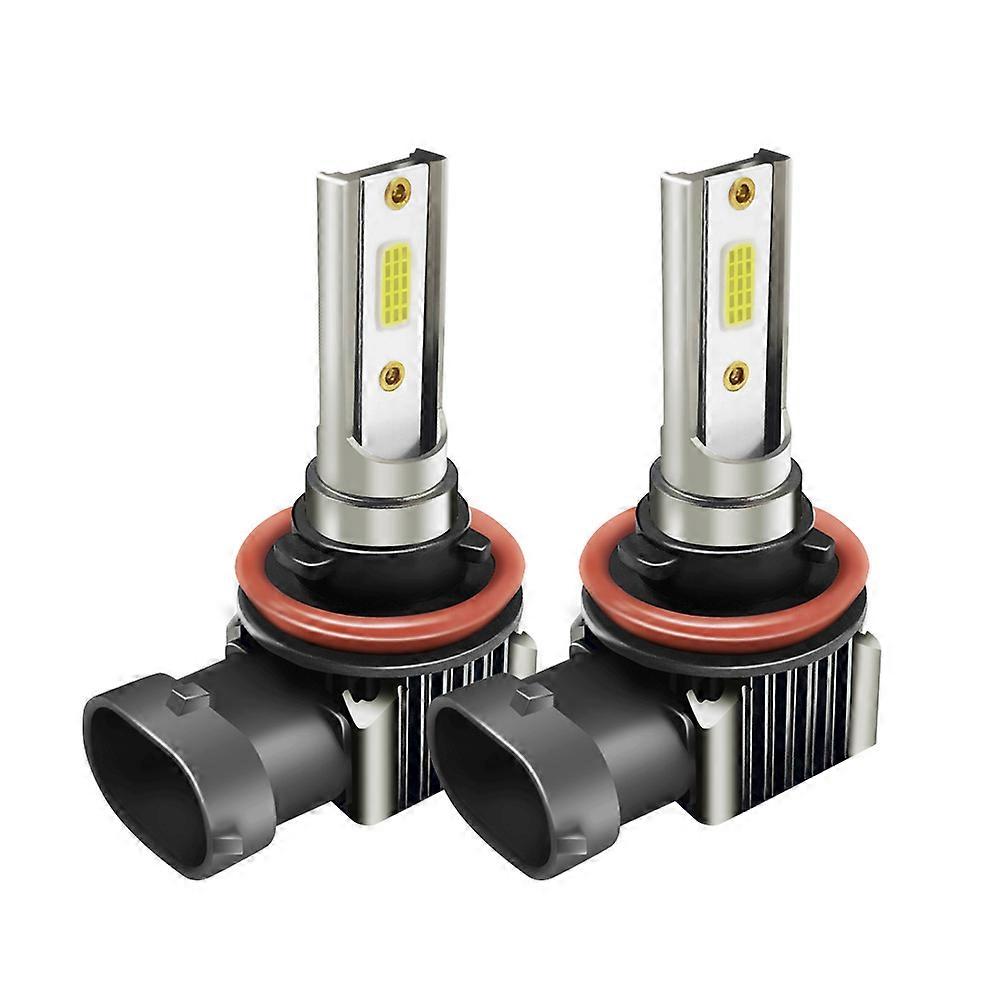 2x LED Car Front Fog Lights Lamps 15000LM Wireless Bulb For Mitsubishi LANCER 2006 2007 2008 2009 2010 2011 2012 2013 2014 2015