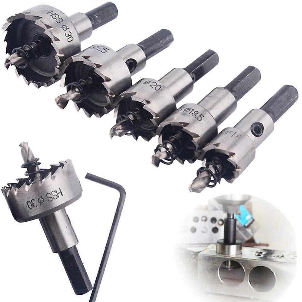 2020 High Quality 12-50mm HSS Drill Bit Set with Hole Saw Stainless Steel Metal Alloy Hot Hole Drill Bits