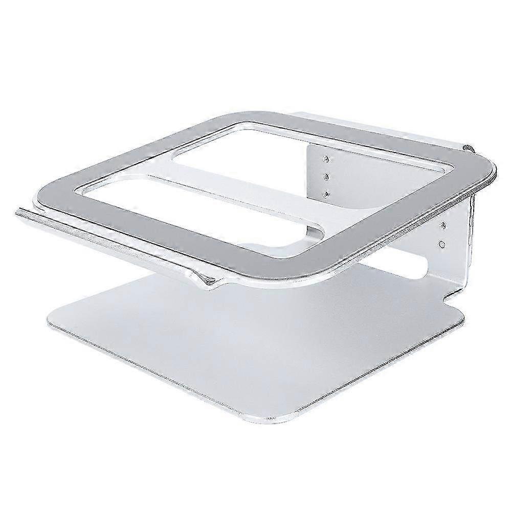 Folding Adjustable Aluminium Alloy Laptop Stand & Cooling Bracket - Ergonomic Notebook Accessory for Better Comfort & Airflow