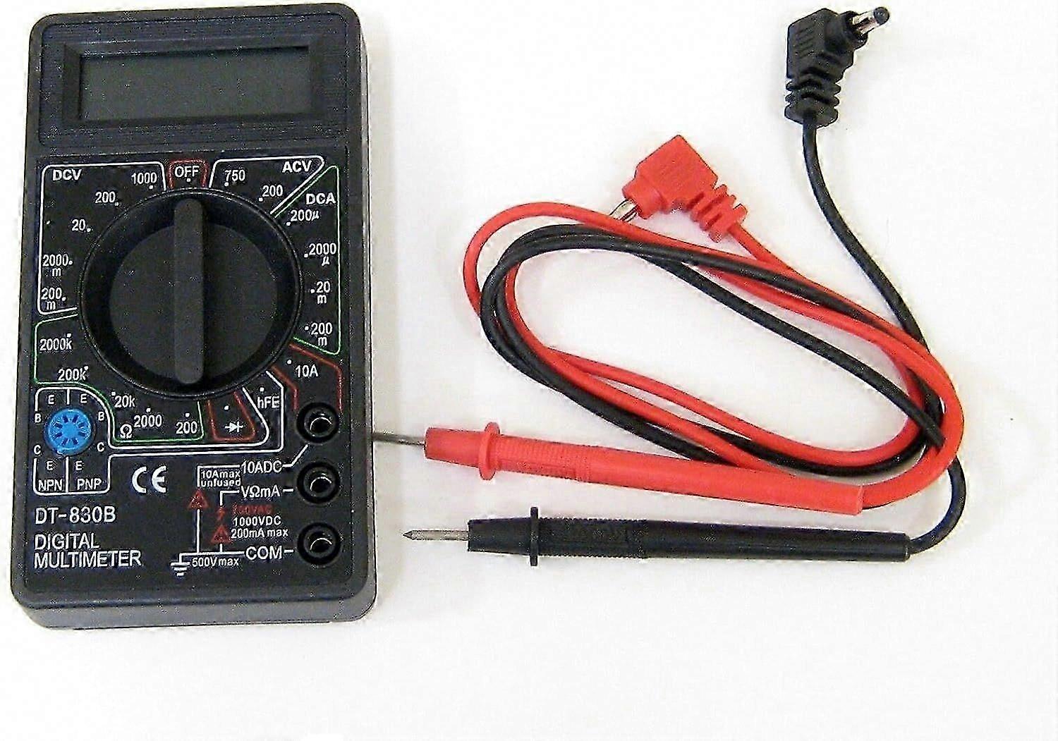 DT830B Digital Multimeter/LCD Voltage Tester
