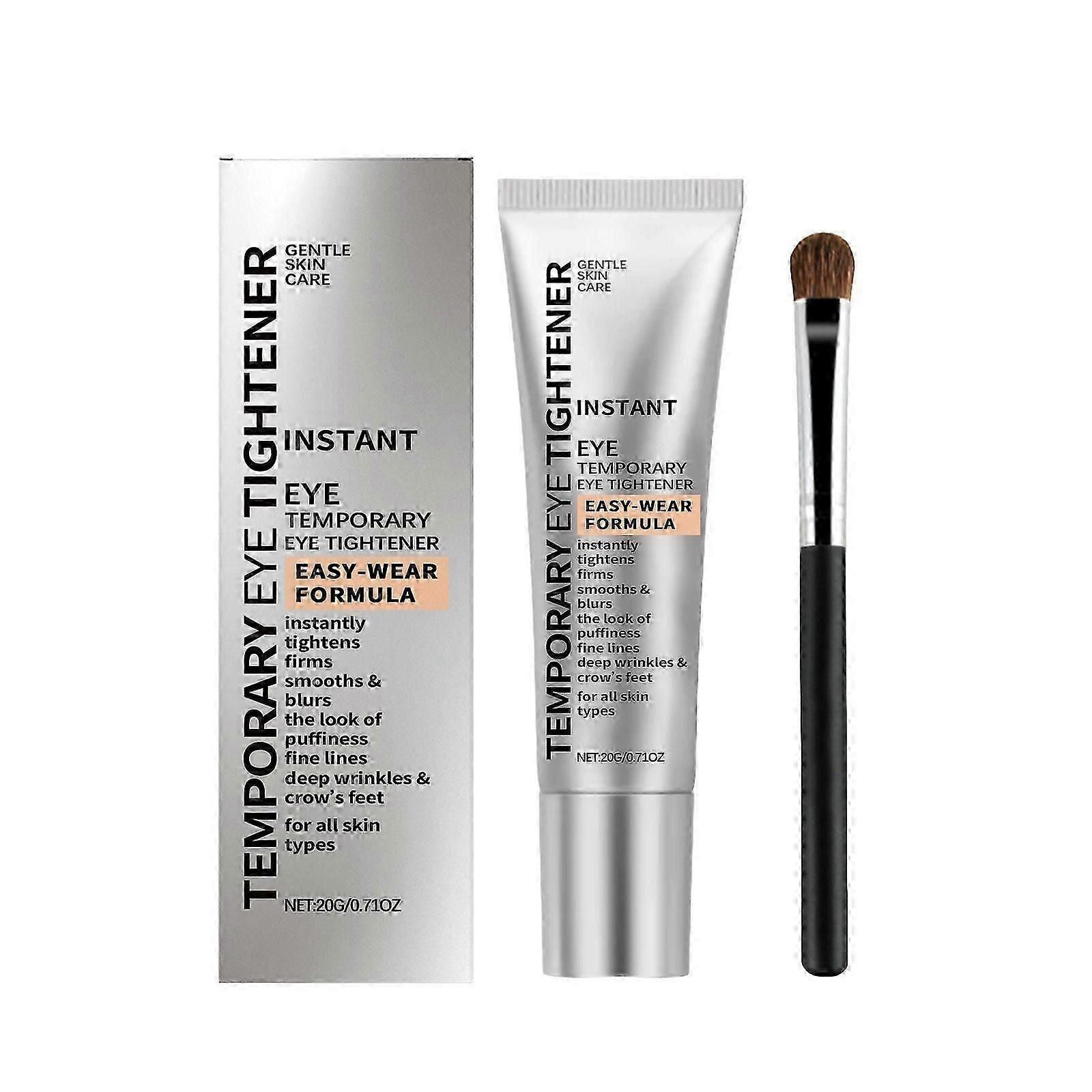 Instant Eye Tightener, Temporary Eye Tightener Cream Instant Reduces Under Eye Bags, Dark Circles & Wrinkles, Puffiness, Firm Skin, Anti-Aging Fin