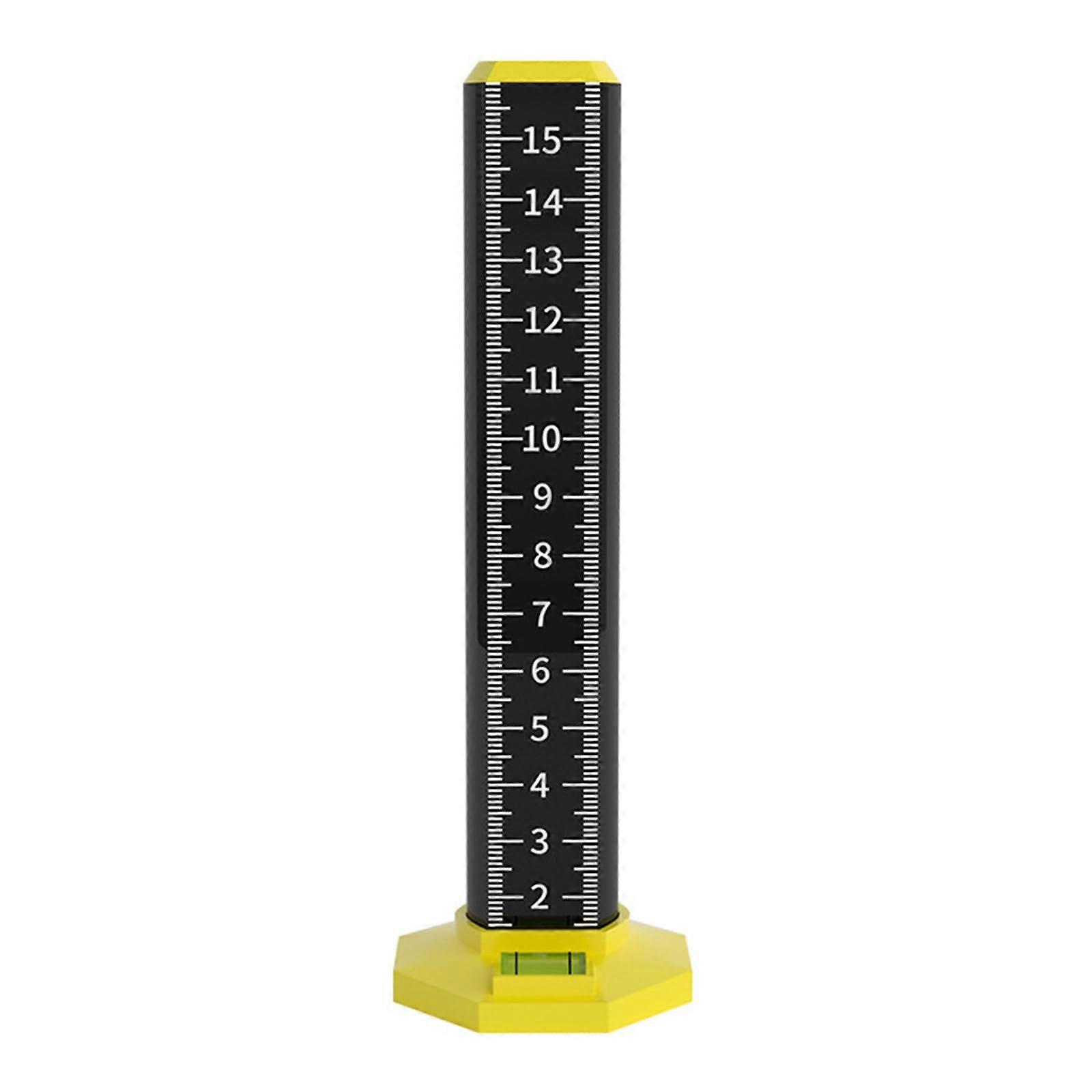 Line with equal height, ceiling and floor tile height, dual use, measuring ruler, precision, positioning, height ruler