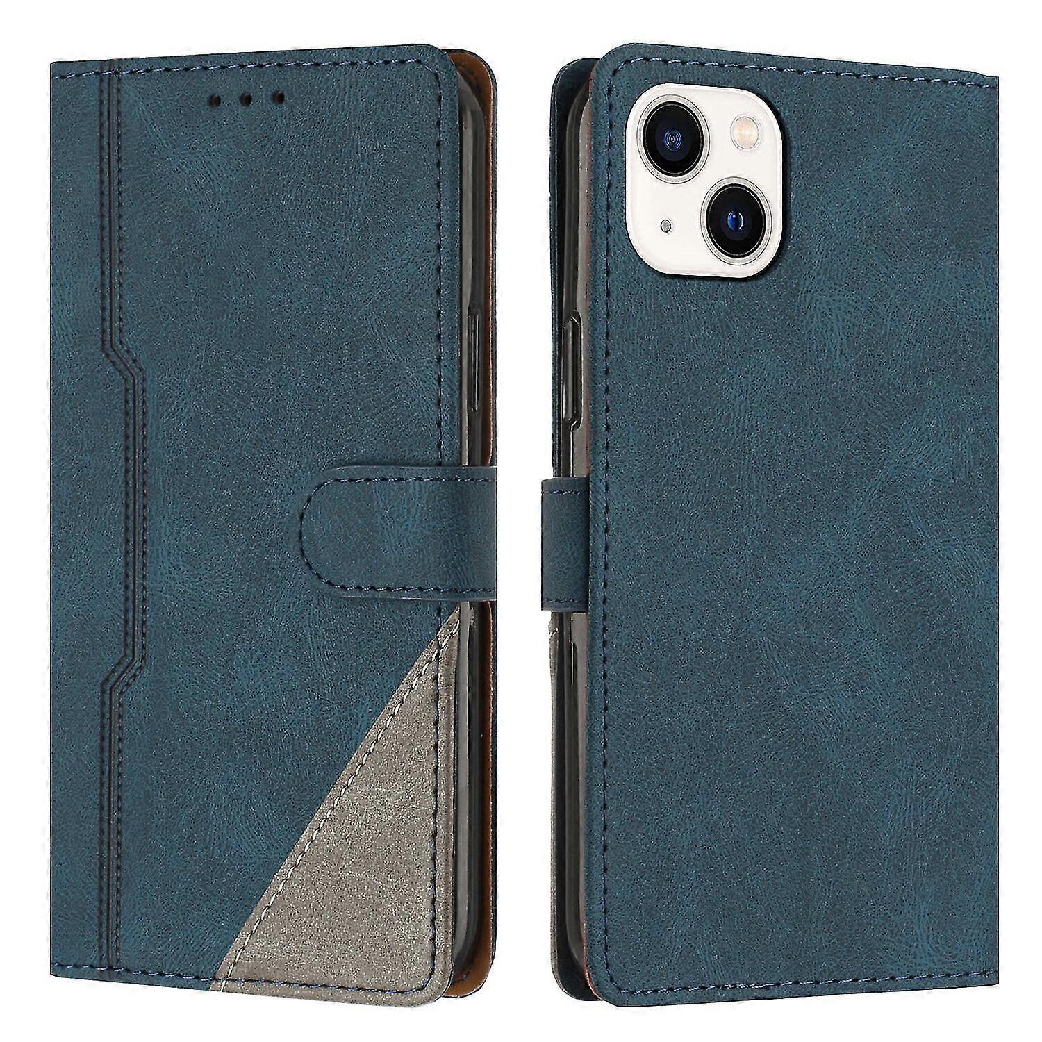 Leather Magnetic Clasp Case with Flip Wallet Stand Function Cover for