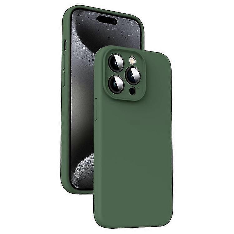 For iPhone 12 Pro Microfiber Liquid Silicone Shockproof Phone Case