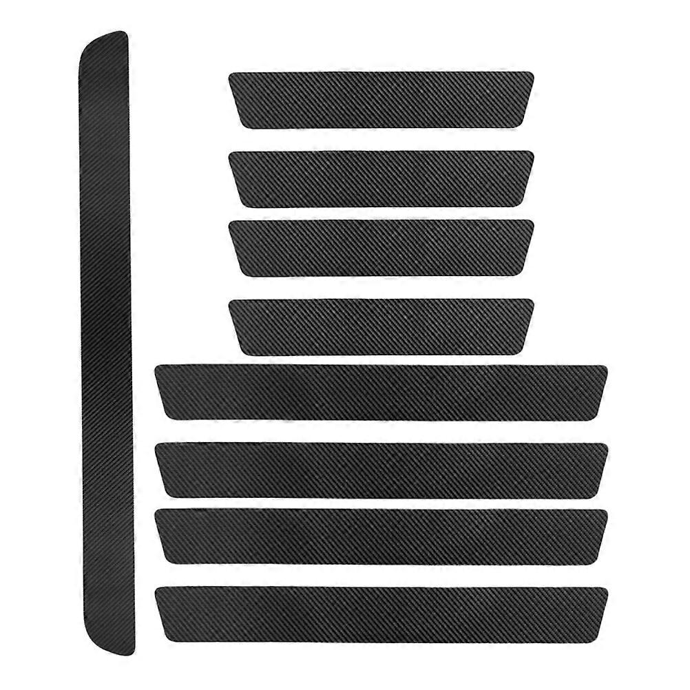 Durable Automotive Door Sill Protector Guard Decal Easy Installation Stylish Kick Shield for Car Trunk Entry Protection