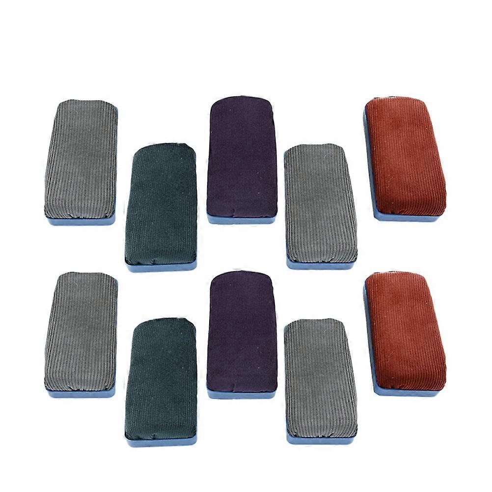 Whiteboard Eraser for Home, School, Office – Lightweight, Easy to Clean, Includes 10 Cloths (Assorted Colors)