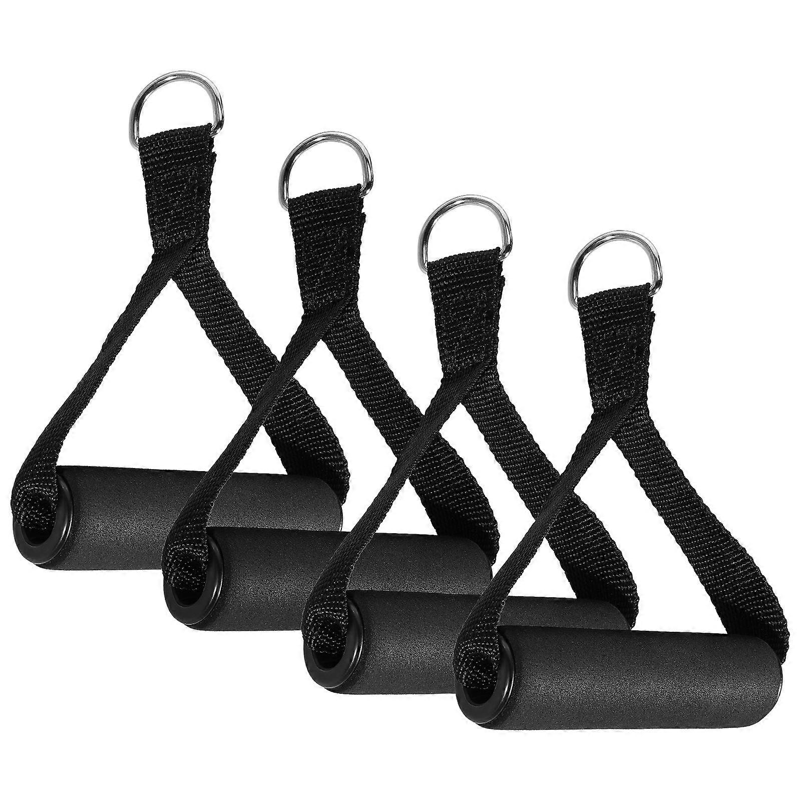 D Ring Heavy Duty Gym Handles For Bodybuilding And Strength Training At Cable Machines 4Set