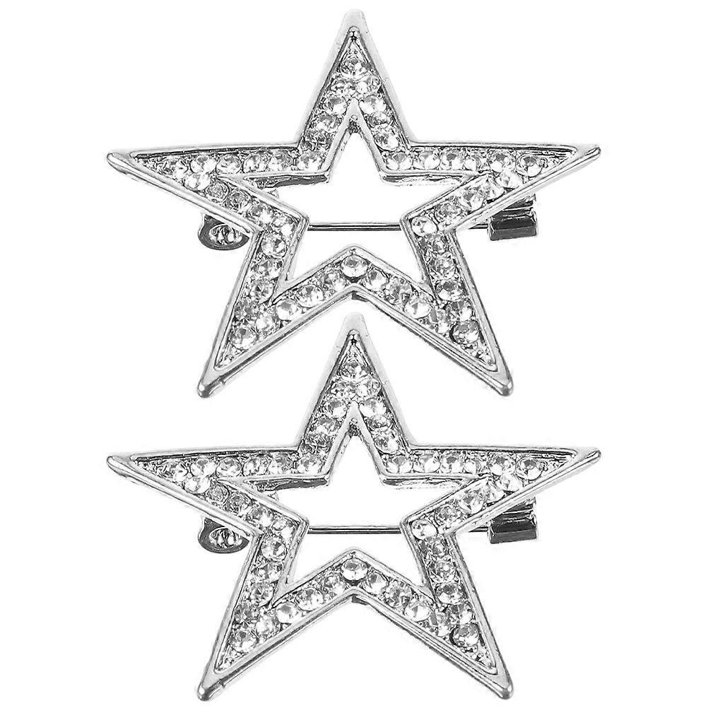 Here's a refined and engaging product description for your **Rhinestone Star Brooch Pin**:
✨ **Vintage Rhinestone Star Brooch Pin – Elegant Scarf