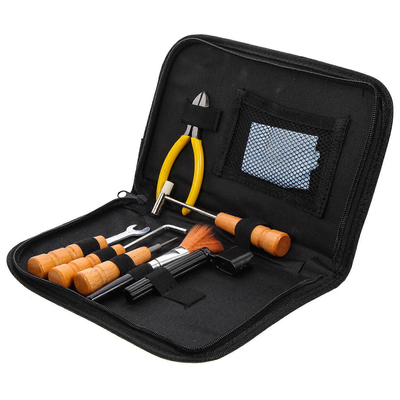 Επαγγελματικά εργαλεία επισκευής εξαρτήσεων συντήρησης κιθάρων για το σύνολο μουσικών 10.4X6.3X1.4in 1