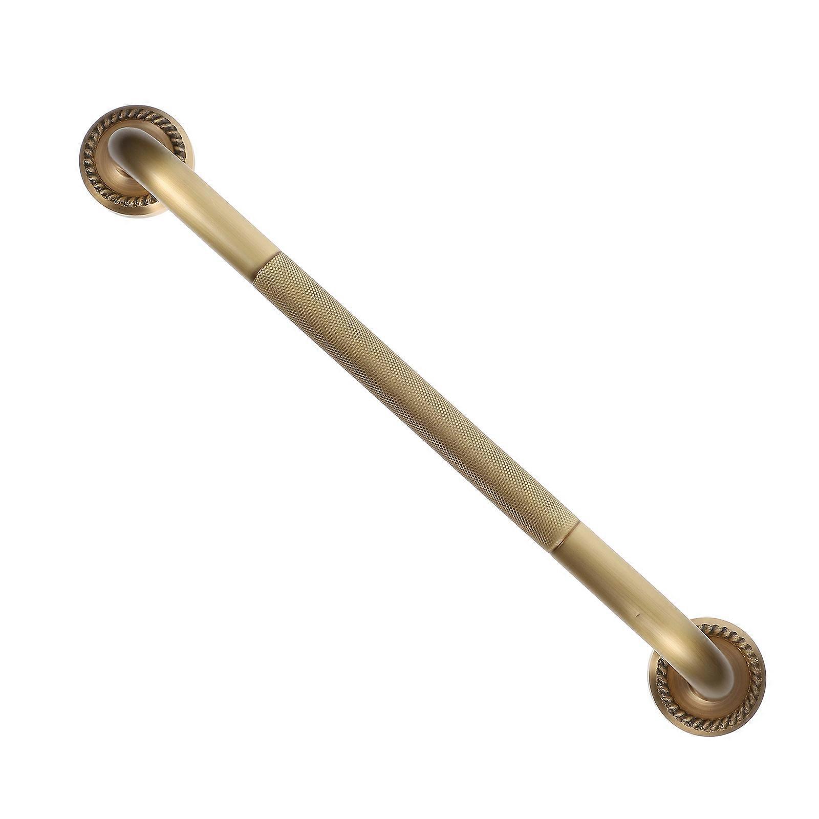 Shower Grab Bars Seniors Household Shower Grab Handle For Elderly Durable Construction Golden Color 1Pack