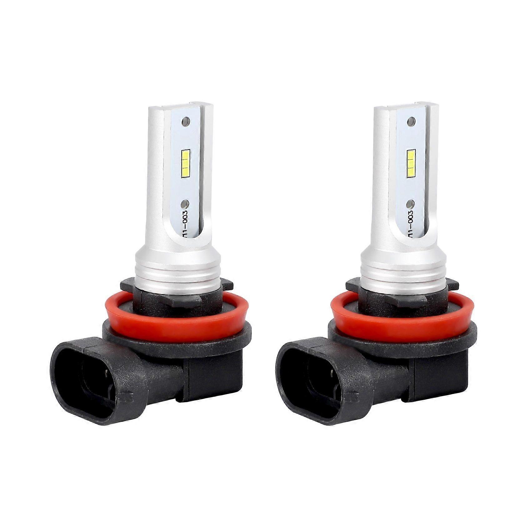 H8 H11 H16 Led Fog Light Bulb, H16 Led Fog Lamp Csp-Y11, Cool White 6500K (Pack Of 2)