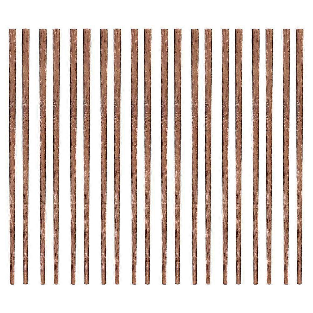 10 Pairs of Reusable Non-Slip Wooden Chopsticks - Durable Tableware for Home, Hotel & Restaurant Use