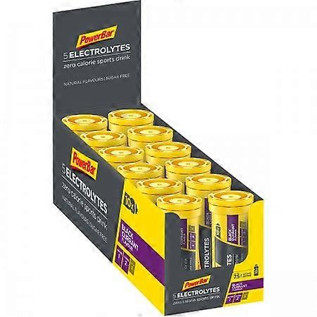 PowerBar 5 Electrolytes Zero Calories Tabs | Blackcurrant | 10 Tabs Per Tube