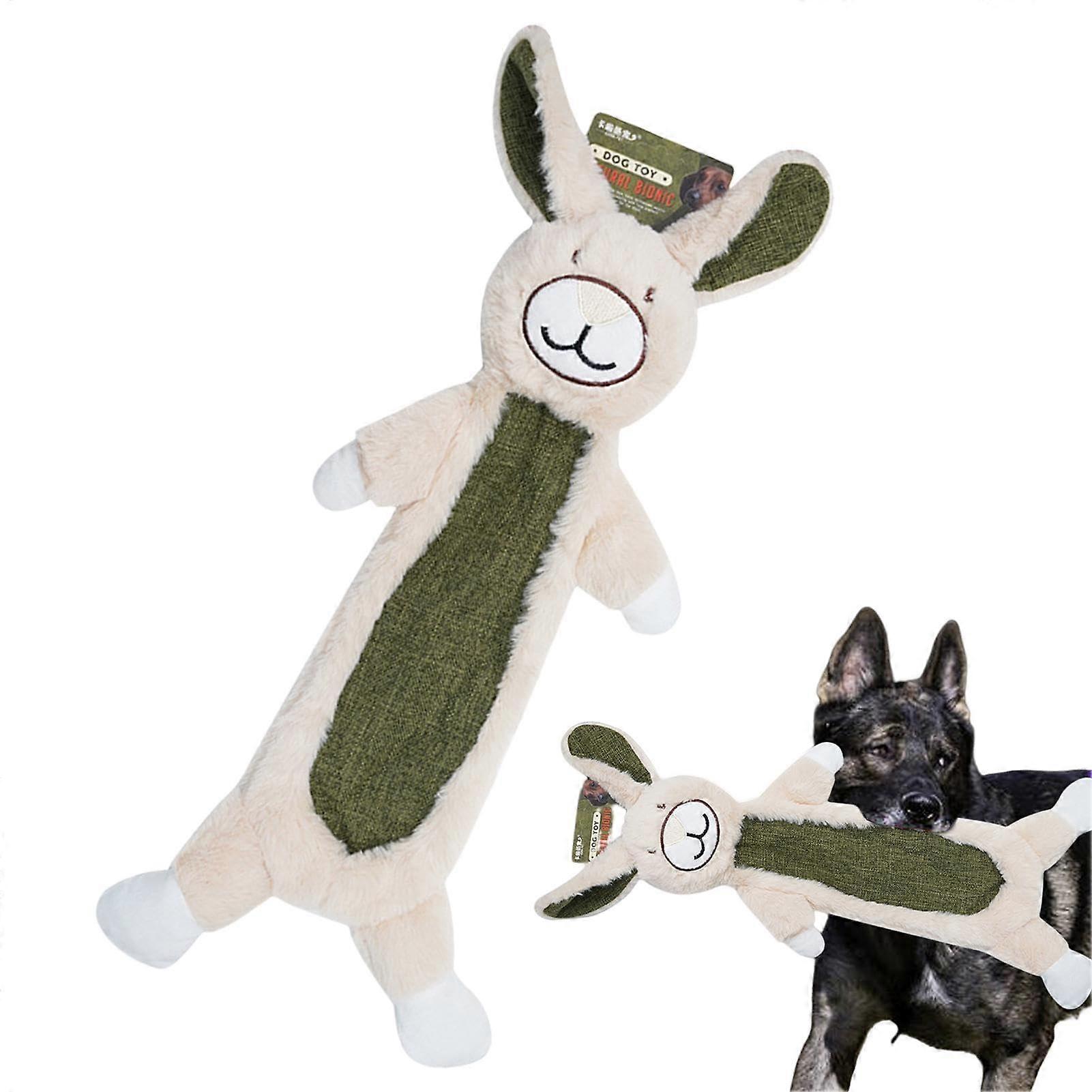 Puppy Teething Toy - Aggressive Chewer Rubber Toy with Sound - Plush Chew Toy for Puppies - Dog Accessories for Small Breeds
