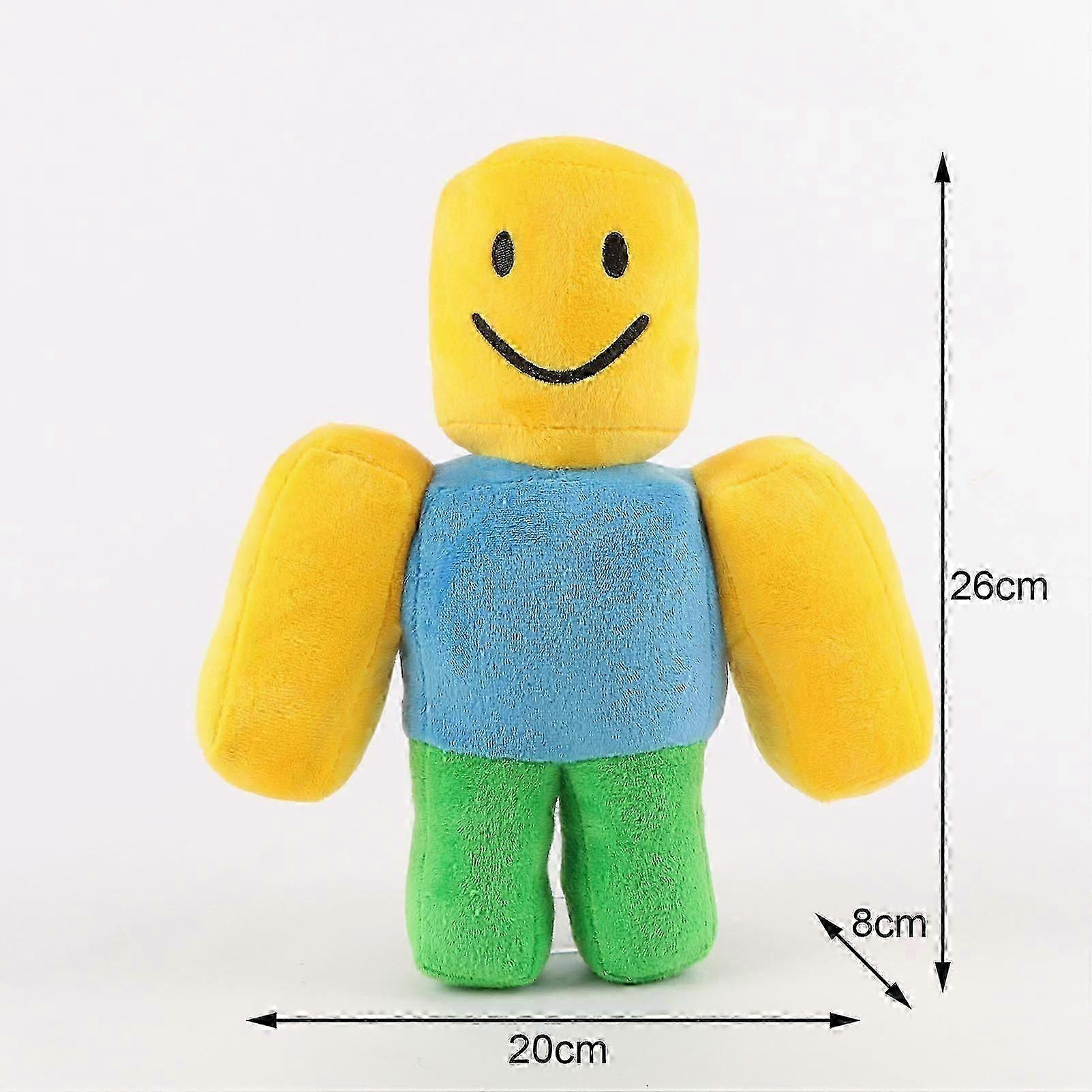 Noob Experiment Game Themed Cartoon Plush Doll - Fun Character Toy for Kids
