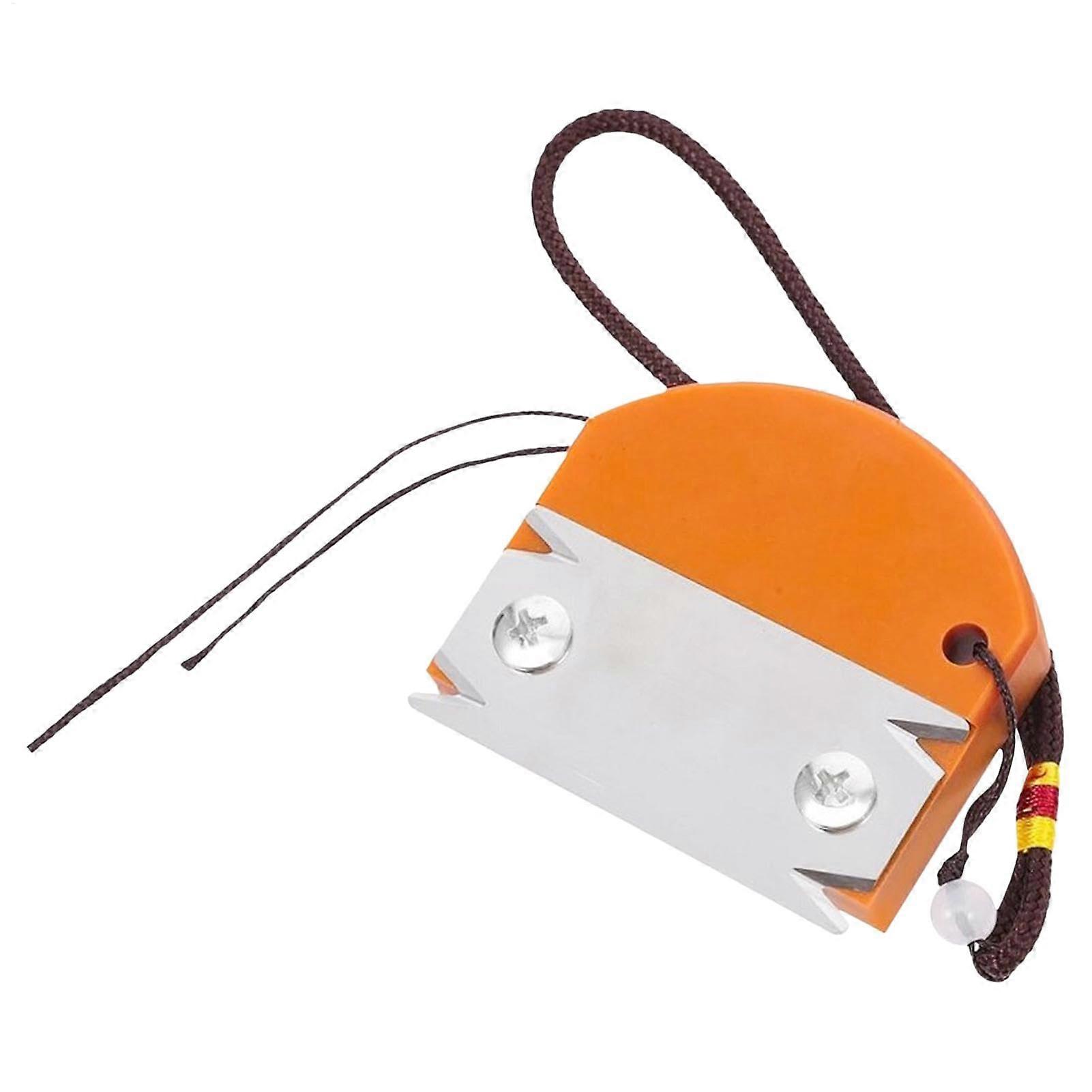 Edge Tape Cutter, Hand Held Edge Tapes Precise Corner Waste Resistant Tool Orange