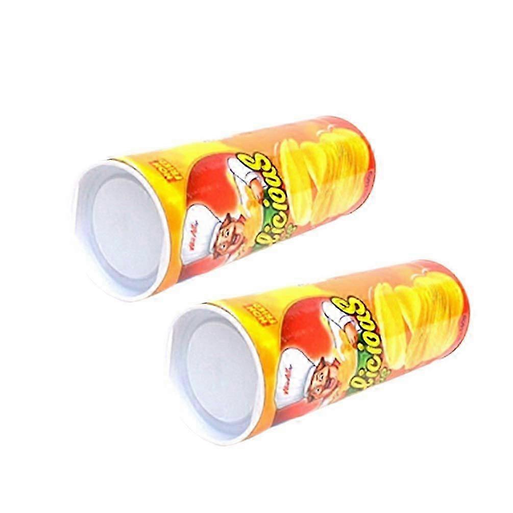 Chip Snake Can 2Pcs, Potato Chip Jumping Snake Jouet Printemps Farce Joke Jouets Printemps Tricky Toy Snake Dans Un Cadeau Can-Gag