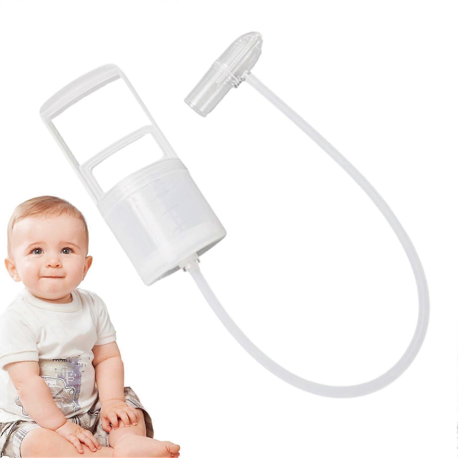 Nose Sucker for Baby Manual Mucus Aspirator,Mucus Removal Device, Removable Washable Nasal Cleaner for Hygiene Care Congestion