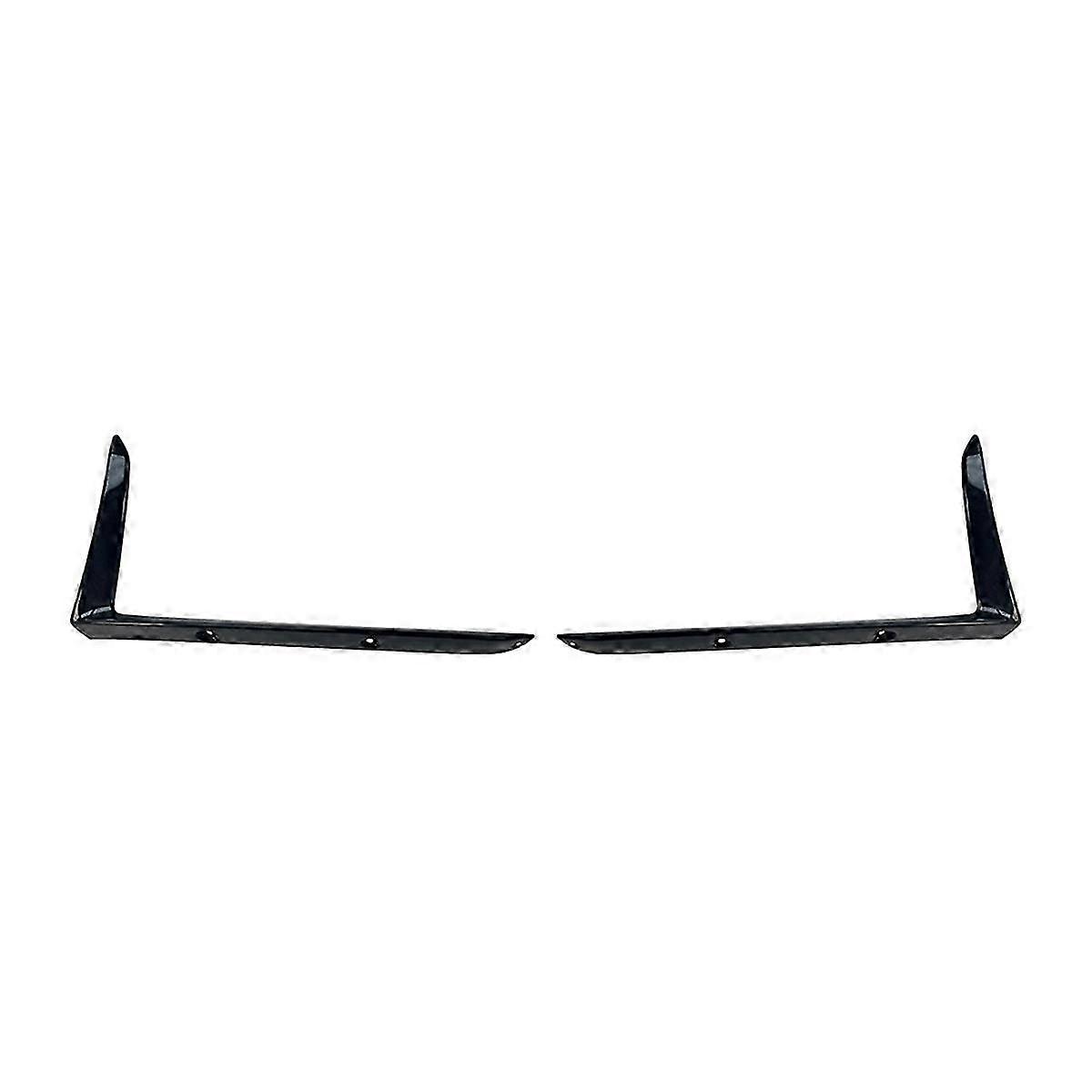 1 Pair Front Side Spoiler Molding Wind Trim Strip for Mercedes-Benz A-Class W177 (2024+ Model) with A1778854306/A177885440
