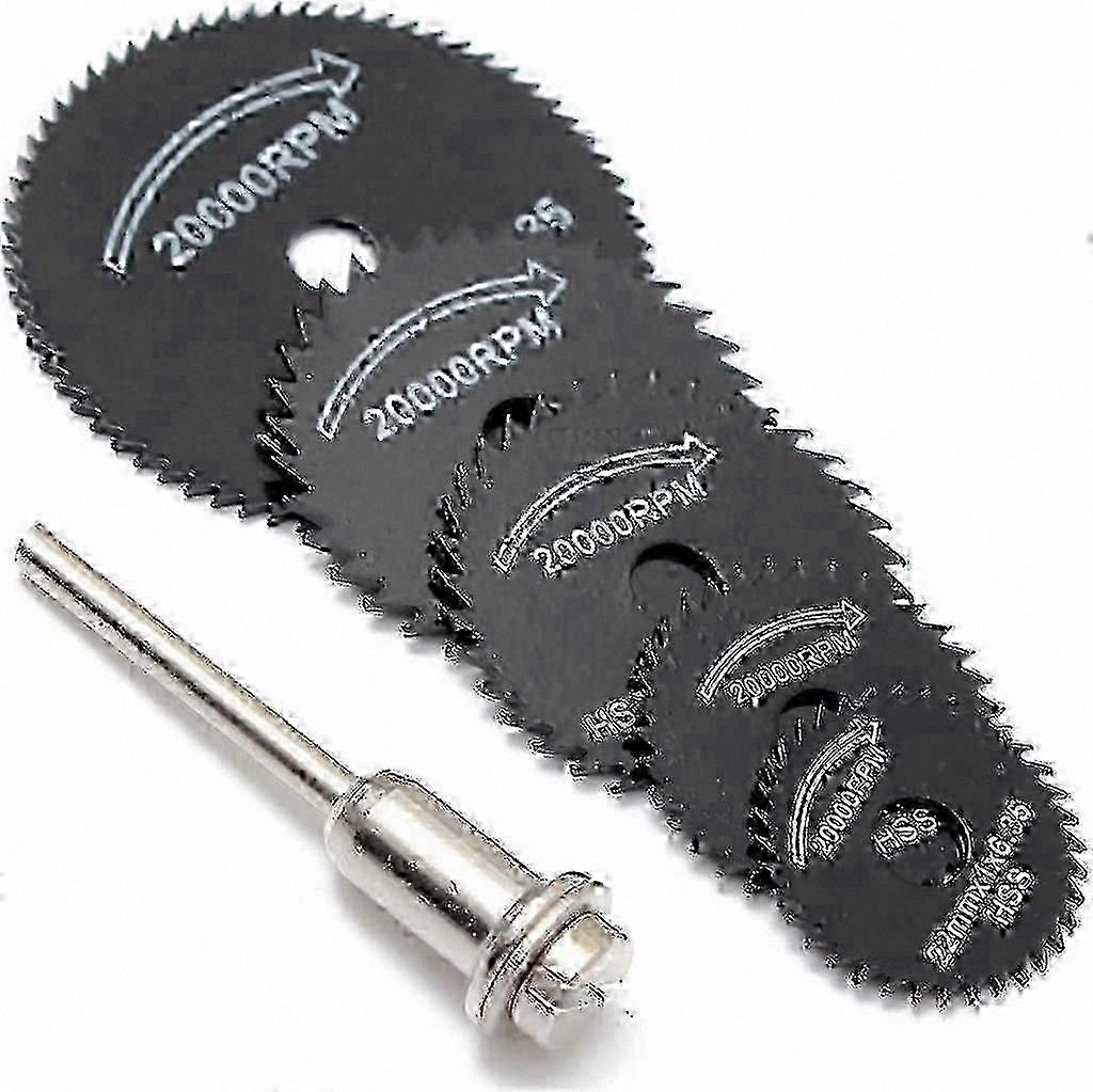 6-Pack Rotary Tool Cutting Discs for Wood and Metal Projects 0619 Edition