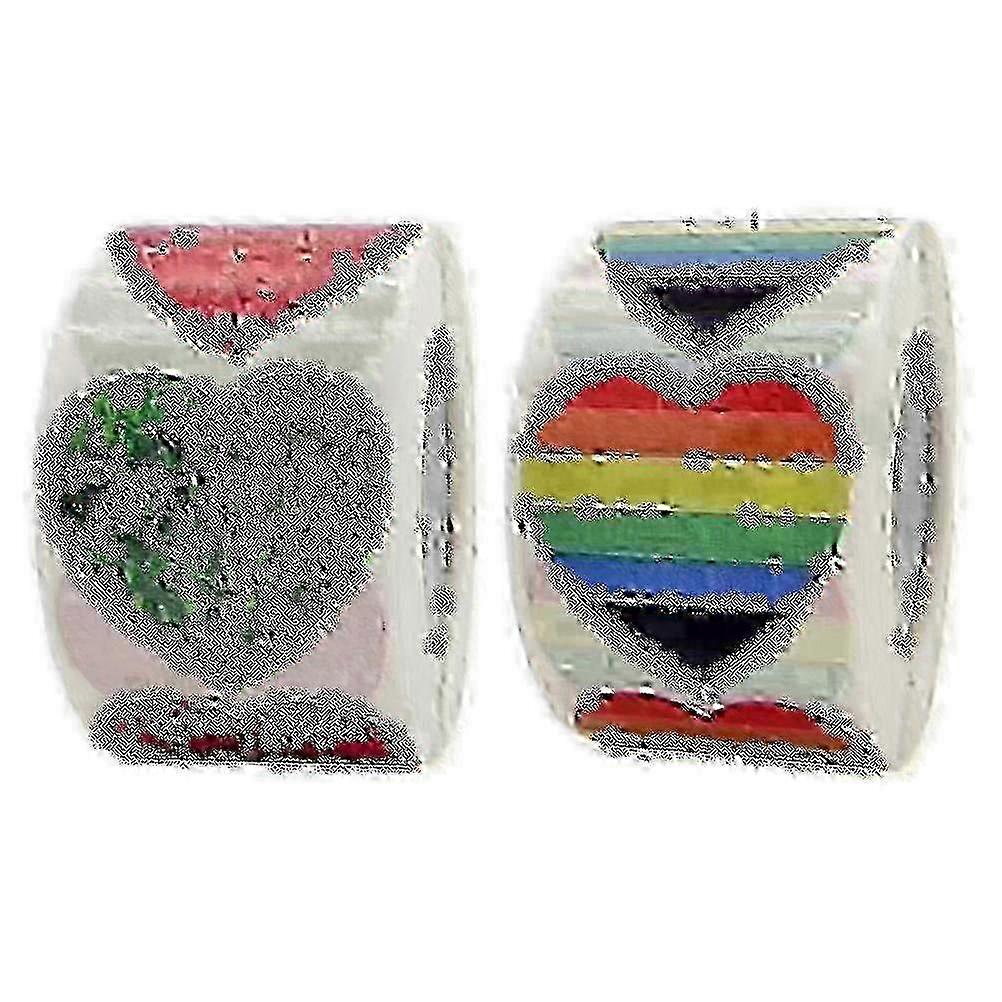 Heart Shape Labels for Envelopes and Scrapbook Decoration