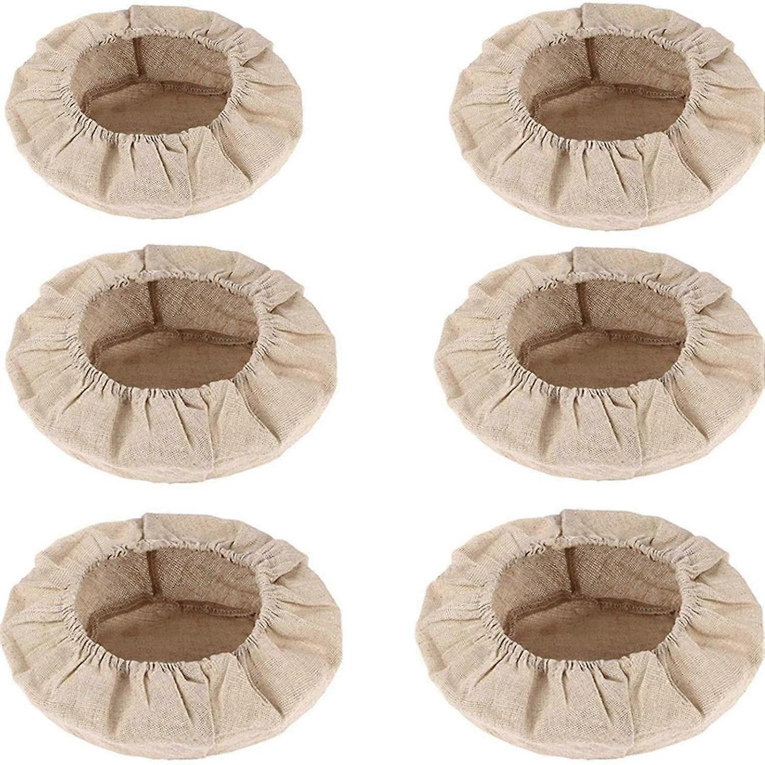 Round Linen Insert Pieces for Bread Dough Basket Cover