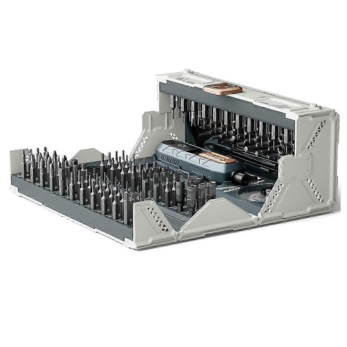 180 in 1 Manual Precision Screwdriver Set, Professional Computer Screwdriver Kit, Tool Repair Box with Drill Bits