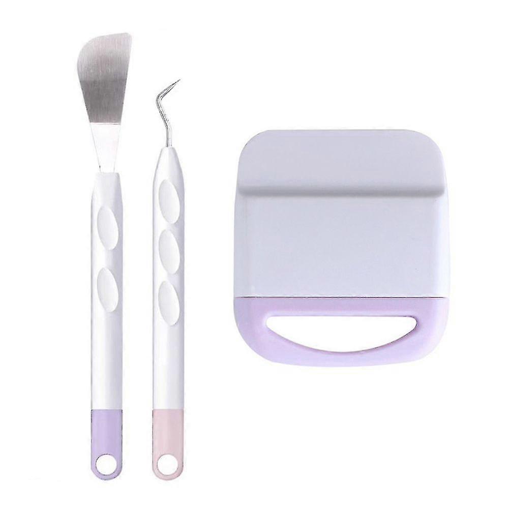 3Pcs Vinyl Weeding Tools, Weeding Tool for Vinyl with Hook Weeder, Piecing Tool Vinyl, Tool Kit for Joy
