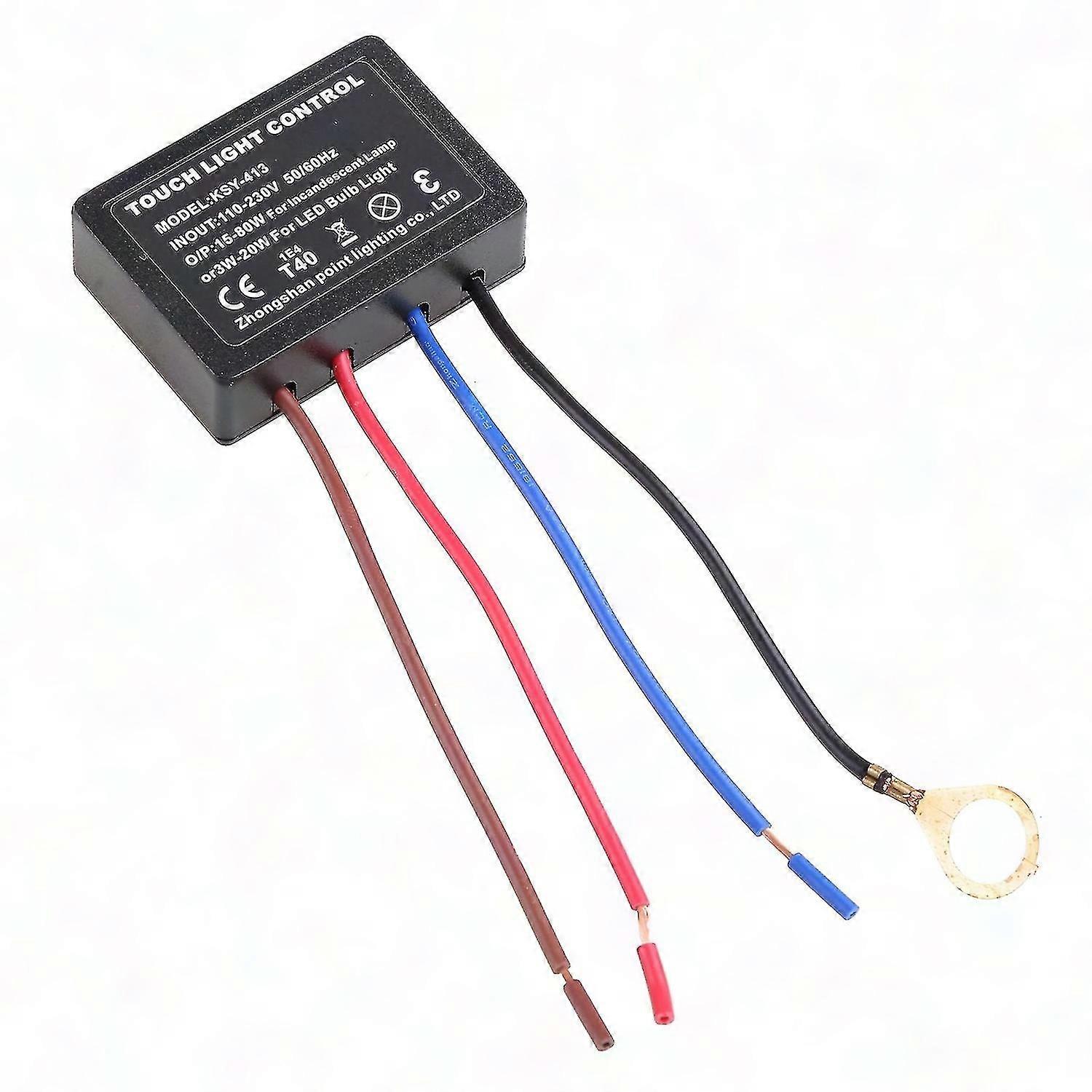 3-Way Touch Sensor Desk Lamp Dimmer Module, Touch Lamp Replacement Kit with Dimmer Control